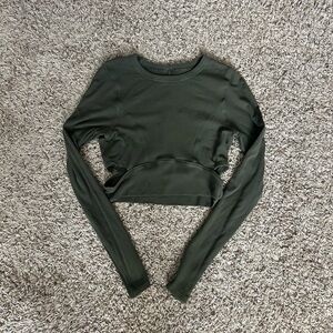 Lululemon Cropped Long Sleeve